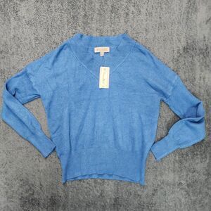 Philosophy Republic Clothing Sweater Women's Long Sleeve Relaxed Navy Size XS